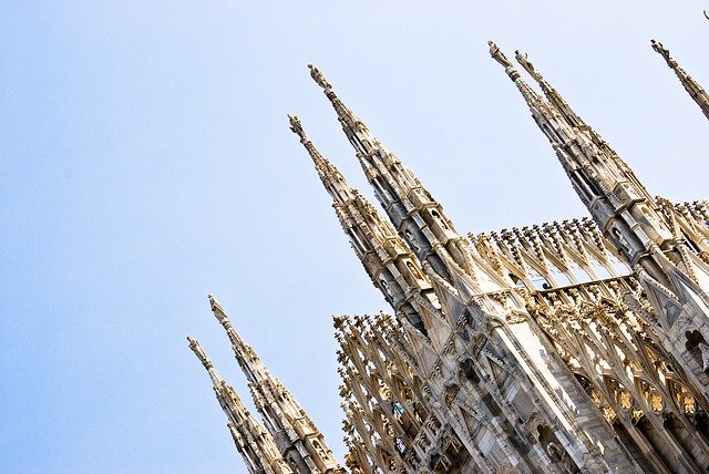 Téléchargement gratuit de la Cathédrale Duomo de Milan - photo ou image gratuite à modifier avec l'éditeur d'images en ligne GIMP