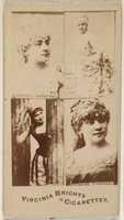 Free download Dutailly, Variettees/ Beaumaine, Variettees/ Beaumaine, Variettees, from the Actors and Actresses series (N45, Type 4) for Virginia Brights Cigarettes free photo or picture to be edited with GIMP online image editor