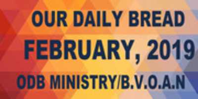 Free download DVLV OUR DAILY BREAD-FEBRUARY, 2019-ODBMINISTRY free photo or picture to be edited with GIMP online image editor