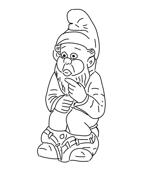 Free download Dwarf Pot Vector -  free illustration to be edited with GIMP free online image editor