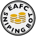 EAFC Sniping Bot  screen for extension Chrome web store in OffiDocs Chromium