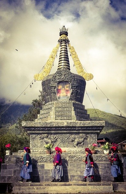 Free download Eagle Tower In Yunnan Province -  free photo or picture to be edited with GIMP online image editor