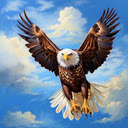 eagle wallpaper  screen for extension Chrome web store in OffiDocs Chromium