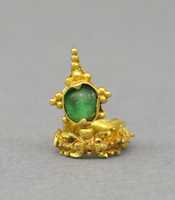 Free download Ear Clip with Green Translucent Stone free photo or picture to be edited with GIMP online image editor
