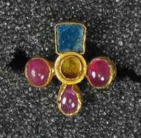Free download Earring, Quatreform with Rubies free photo or picture to be edited with GIMP online image editor
