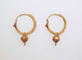 Free download Earring with ball pendant free photo or picture to be edited with GIMP online image editor