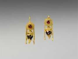 Free download Earring with disc, chains free photo or picture to be edited with GIMP online image editor