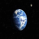 Earth And The Moon  screen for extension Chrome web store in OffiDocs Chromium