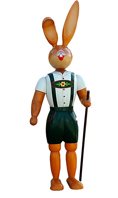 Free download Easter Bunny Isolated -  free illustration to be edited with GIMP free online image editor