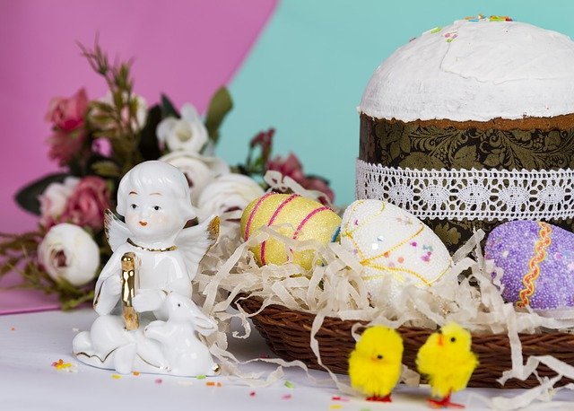 Free download Easter Cake Eggs -  free photo or picture to be edited with GIMP online image editor