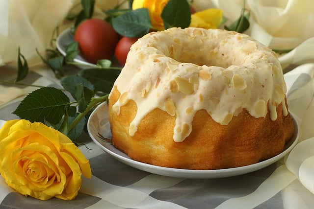 Free download easter cake rose easter eggs eggs free picture to be edited with GIMP free online image editor