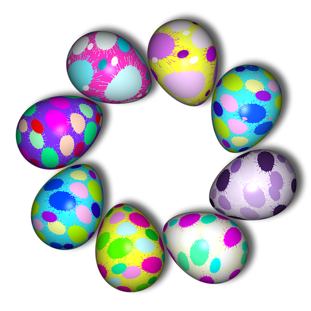Bezpłatne pobieranie Easter Eggs Colored - bezpłatne zdjęcie lub obraz do edycji za pomocą internetowego edytora obrazów GIMP