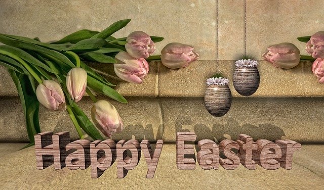 Free download Easter Happy Greeting Card -  free illustration to be edited with GIMP free online image editor