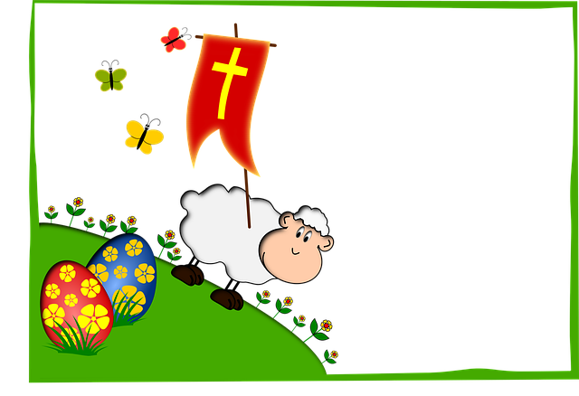 Free download Easter Lamb Holidays - Free vector graphic on Pixabay free illustration to be edited with GIMP free online image editor