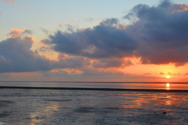 Download gratuito della Frisia orientale Norddeich Mare del Nord: foto o immagine gratuita da modificare con l'editor di immagini online GIMP