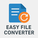 Easy File Converter  screen for extension Chrome web store in OffiDocs Chromium