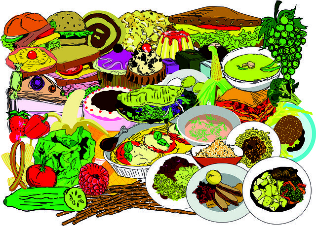 Free download Eat Food Background -  free illustration to be edited with GIMP free online image editor
