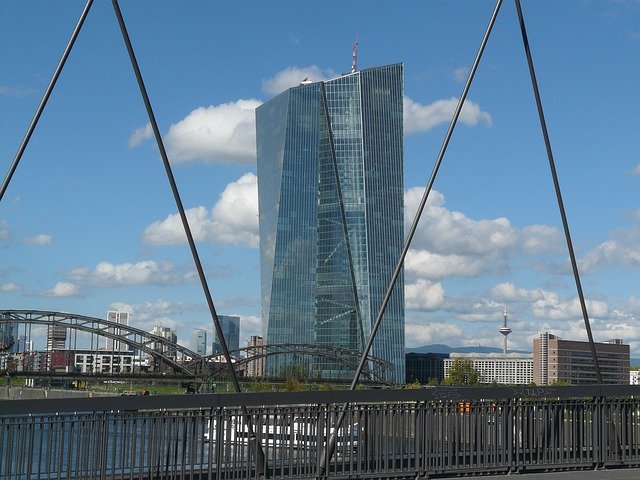 Free download Ecb Frankfurt Architecture Bank -  free free photo or picture to be edited with GIMP online image editor