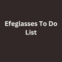 Efeglasses To Do List  screen for extension Chrome web store in OffiDocs Chromium