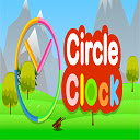 EG CIRCLE CLOCK  screen for extension Chrome web store in OffiDocs Chromium