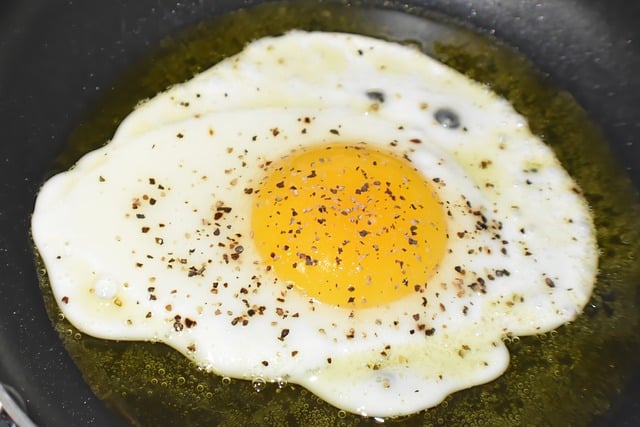 Free download egg fried sunny side up breakfast free picture to be edited with GIMP free online image editor