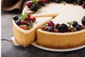 Free download eggless-new-york-style-cheesecake-recipe free photo or picture to be edited with GIMP online image editor