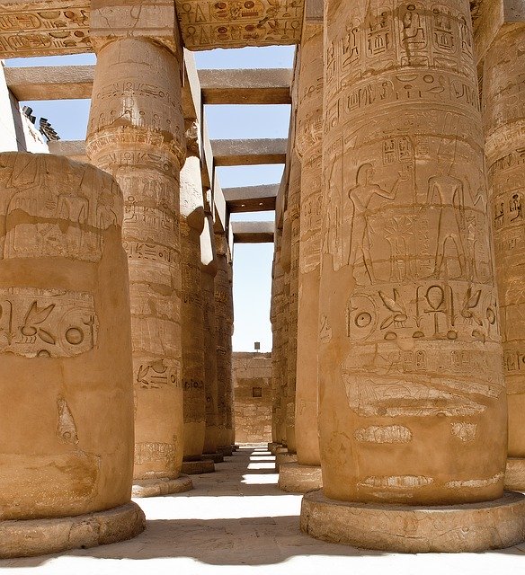 Descarga gratuita Templo de Egipto: foto o imagen gratuita para editar con el editor de imágenes en línea GIMP