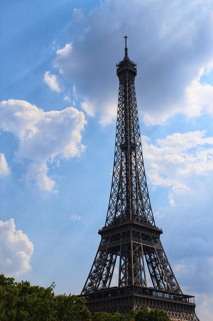 Free download Eiffel Tower Architecture Paris -  free photo or picture to be edited with GIMP online image editor