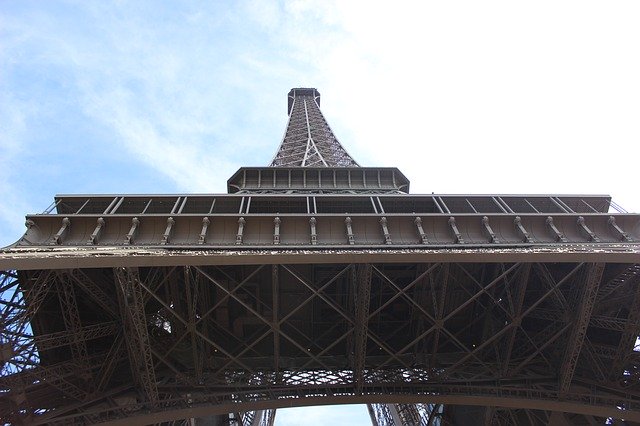 Free download Eiffel Tower Paris Architecture -  free photo or picture to be edited with GIMP online image editor