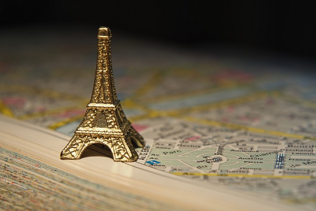 Free download eiffel tower paris map atlas free picture to be edited with GIMP free online image editor