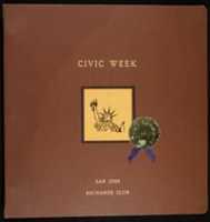 Free download Eighth Annual Civic Week Scrapbook (San Jose Exchange Club, 1957) free photo or picture to be edited with GIMP online image editor