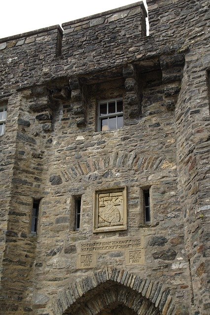 Free download Eilean Donan Castle Wall -  free photo or picture to be edited with GIMP online image editor