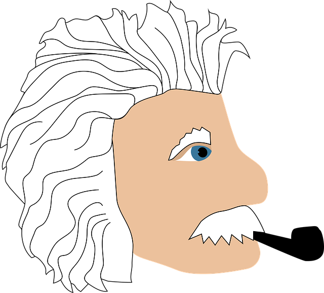 Free download Einstein Pipe Profile - Free vector graphic on Pixabay free illustration to be edited with GIMP free online image editor