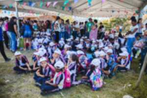 Free download El agua no es azul - Encuentro Infantil free photo or picture to be edited with GIMP online image editor