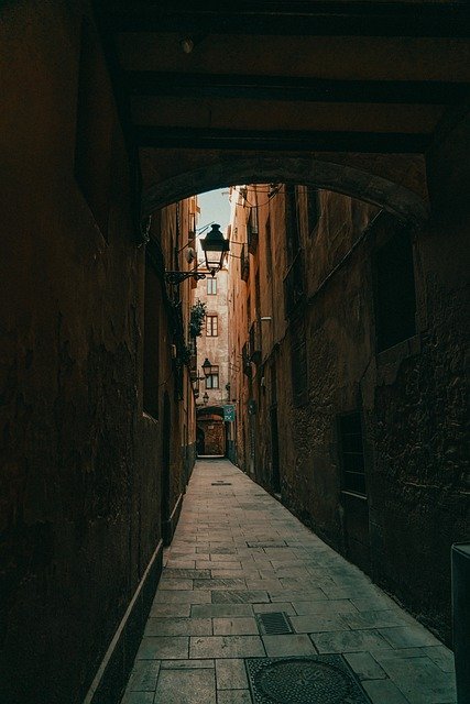 Free graphic el born alley village old town to be edited by GIMP free image editor by OffiDocs