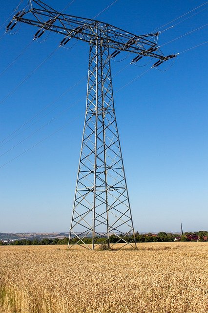 Gratis download Electrical Pole Power Line - gratis foto of afbeelding om te bewerken met GIMP online afbeeldingseditor