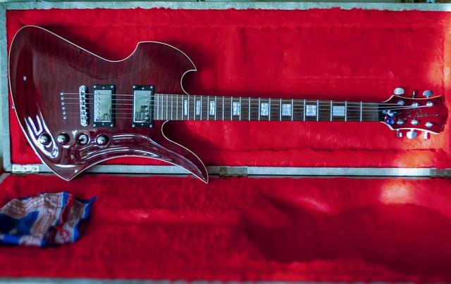Free download electric guitar bc rich mockingbird free picture to be edited with GIMP free online image editor