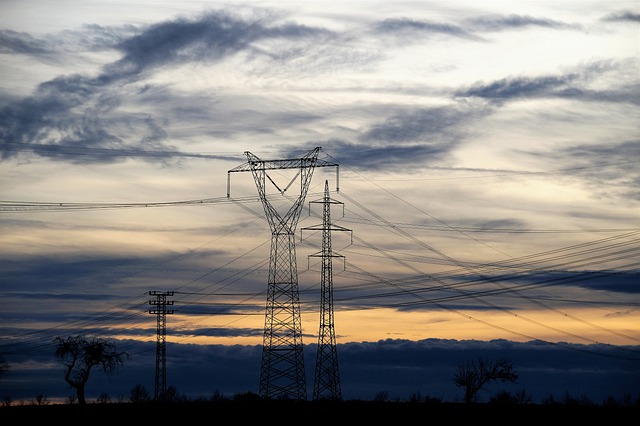 Free download electricity wires columns free picture to be edited with GIMP free online image editor