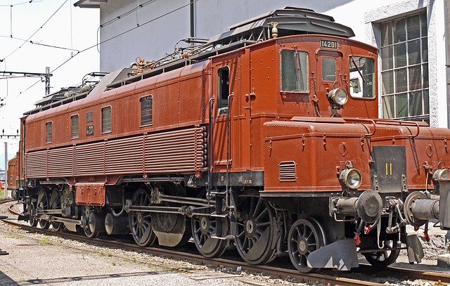 Free download electric locomotive sbb historic free picture to be edited with GIMP free online image editor