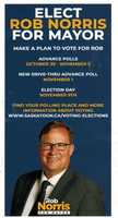 Free download Elect Rob Norris For Mayor Pamphlet free photo or picture to be edited with GIMP online image editor