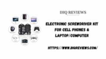 Free download Electronic Screwdriver Kit For Cell Phones & Laptop Computer free photo or picture to be edited with GIMP online image editor