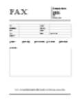 Free download Elegant  Fax Template DOC, XLS or PPT template free to be edited with LibreOffice online or OpenOffice Desktop online