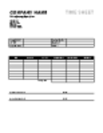 ดาวน์โหลดเทมเพลต Elegant Time Sheet เทมเพลต Microsoft Word, Excel หรือ Powerpoint ฟรีเพื่อแก้ไขด้วย LibreOffice ออนไลน์หรือ OpenOffice Desktop ออนไลน์