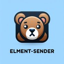 ELEMENT SENDER  screen for extension Chrome web store in OffiDocs Chromium