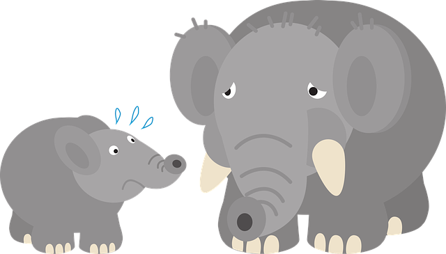 Elefante animal bebê gráfico vetorial grátis para download gratuito no Pixabay ilustração gratuita para ser editado com o editor de imagens online GIMP