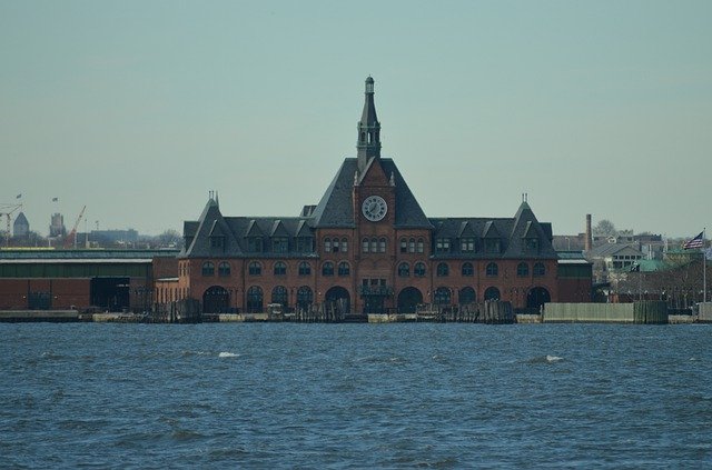 تنزيل مجاني Ellis Island Nyc America - صورة مجانية أو صورة مجانية ليتم تحريرها باستخدام محرر الصور عبر الإنترنت GIMP