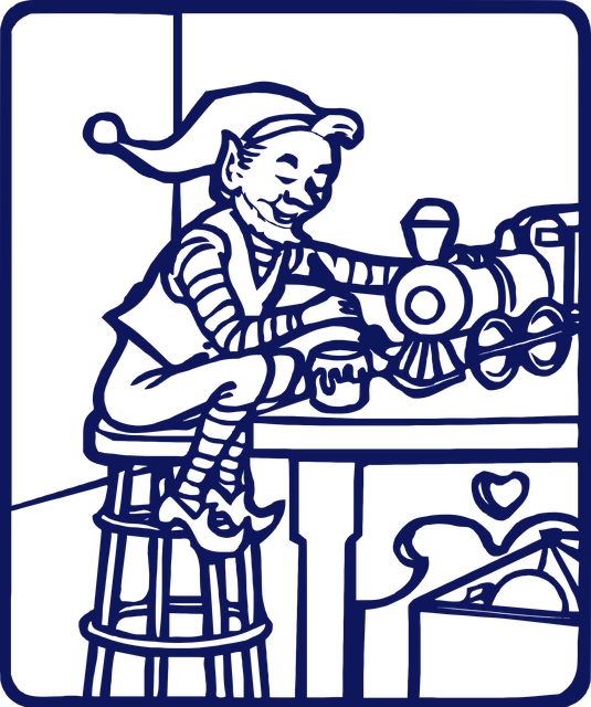 Free download Elve Christmas Line Art - Free vector graphic on Pixabay free illustration to be edited with GIMP free online image editor