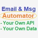 Email  Msg Automator  screen for extension Chrome web store in OffiDocs Chromium