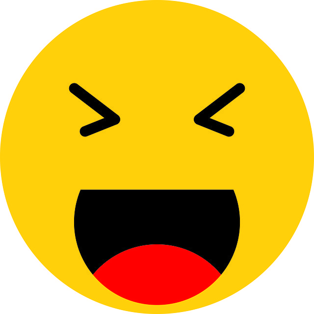 Free download Emoji Facebook Laughing -  free illustration to be edited with GIMP free online image editor