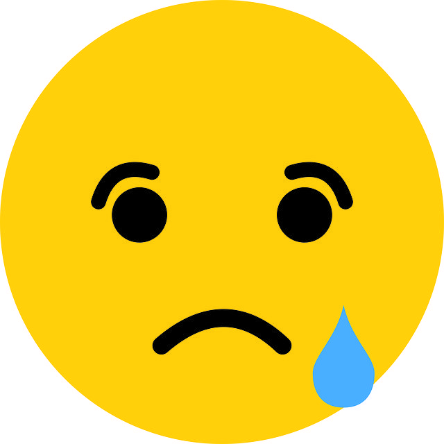Free download Emoji Facebook Sad -  free illustration to be edited with GIMP free online image editor